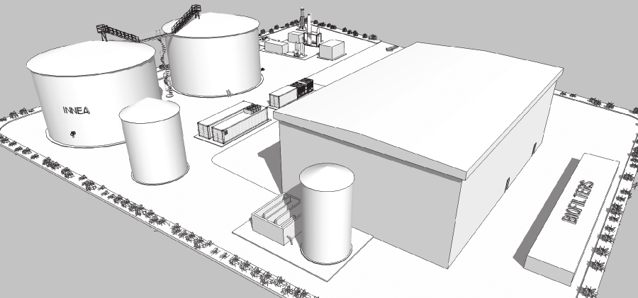 InnEA | Esempio di Organizzazione Impianto Produzione Biometano